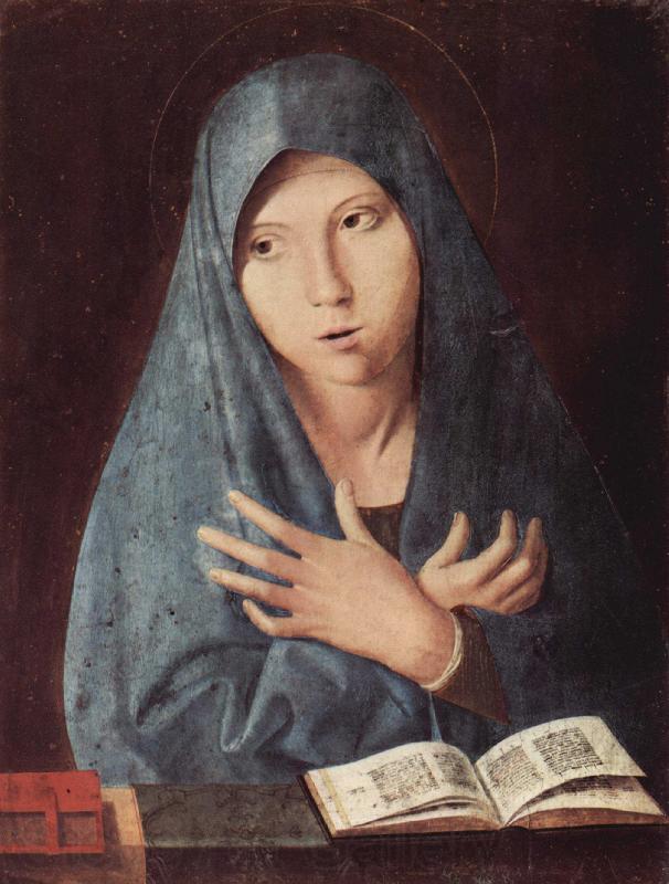 Antonello da Messina Maria der Verkundigung Germany oil painting art